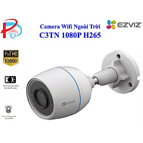 Camera IP Wifi Ngoài Trời EZVIZ C3TN 2MP Full HD 1080P Tích Hợp Mic Thu Âm - Chống Ngược Sáng - Hàng Chính Hãng