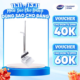 Bộ chổi quét nhà gấp gọn kèm răng cưa MyJae