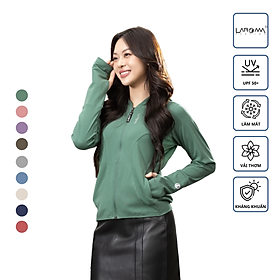 LAROMA Áo Chống Nắng Nữ Vải Cotton UV 1 lớp | UPF50+ | Vải Thơm | Làm Mát | Thoáng Khí | Thời Trang | Đa Dụng | Mũ Rộng