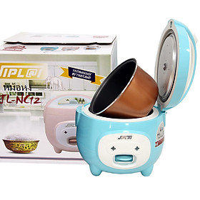 Nồi Cơm Điện 1.2L Mini JLPL@L JL-NC12 Nắp Gài Đa Năng Chống Dính Tiết Kiệm Điện Siêu Dễ Thương Cho 2-3 Người Ăn (Giao Màu Ngẫu Nhiên)-Hàng Chính Hãng