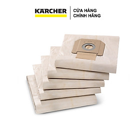 Túi lọc bụi khô dành cho máy hút bụi khô và ướt Karcher NT 48/1, NT 65/2 Eco + Me và NT 72/2 Eco (Hàng chính hãng)