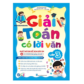 Sách - Giải toán có lời văn lớp 3 - chương trình mới