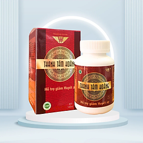 Viên uống Thanh tâm hoàng Vinh Thịnh Vượng VV, hộp 40v, giúp kiểm soát và ổn định huyết áp