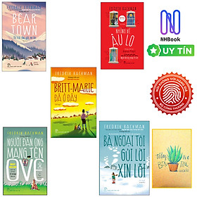 Combo Sách Tiểu Thuyết Hay Của Tác Giả Fredrik Backman ( Bộ 5 cuốn ): Người đàn ông mang tên Ove + Những Kẻ Âu Lo + Britt-Marie Đã Ở Đây + Bà Ngoại Tôi Gửi Lời Xin Lỗi Và Beartown Thị Trấn Nhỏ, Giấc Mơ Lớn ( Tặng Kèm Sổ Tay Xươn Rồng )