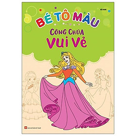 Bé Tô Màu Công Chúa – Công Chúa Vui Vẻ