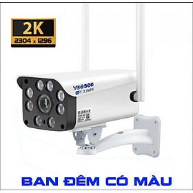 Hình ảnh Camera IP Wifi Ngoài Trời Yoosee 1080P - Ban Đêm Có Màu - Đàm Thoại 2 Chiều - Hàng Nhập Khẩu