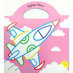 Things That Go Sticker & Colour: Planes And Boat