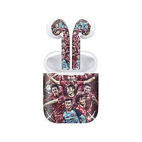 Mua Miếng dán skin chống bẩn cho tai nghe AirPods in hình Bóng đá - BDx002 (bản không dây 1 và 2)