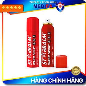 Chai Xịt Nóng Starbalm Warm Spray 150ml