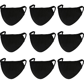Combo 9 khẩu trang vải ngăn bụi, ô nhiễm, tránh tác nhân gây bệnh qua đường hô hấp