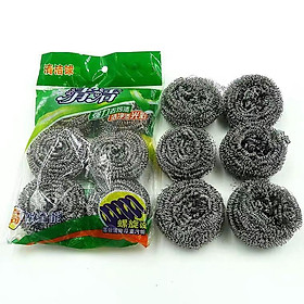 Mua Combo 6 miếng cọ nồi bằng sắt tiện dụng 88137 SHOP 88