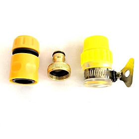 Mua Bộ 3 khớp nối nhanh đầu hút nước máy rửa xe gia đình
