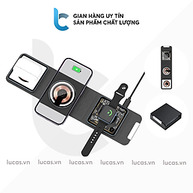 Mua Dock sạc WIWU Triple 3in1 W001 - Hàng Chính Hãng