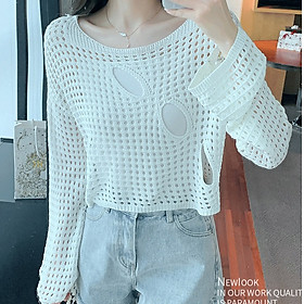 [MẪU HOT] Áo khoác len croptop áo len lửng tay dài khoác ngoài mềm mại sang trọng C104