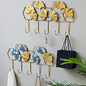 Mua MÓC TREO ĐỒ DÙNG  QUẦN ÁO GẮN TƯỜNG HÌNH CHIẾC LÁ  DECOR ĐỘC LẠ