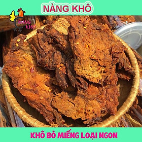 Khô Bò Miếng vị cay Tứ Xuyên 500gr Nàng Khô