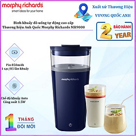 Bình khuấy đồ uống tự động cao cấp Morphy Richards MR9000 hiển thị nhiệt độ - Hàng Nhập Khẩu