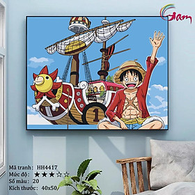Mua Tranh sơn dầu số hoá tự tô màu Gam HH4417 căng sẵn khung