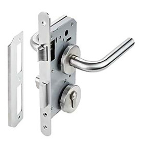 Mua Bộ tay nắm nắp chụp tròn kiểu G1 Hafele DIY  cửa toilet - 489.10.661