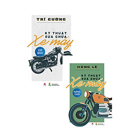 Hình ảnh Combo Sách Sửa Chữa Xe Máy Từ Cơ Bản Đến Nâng Cao