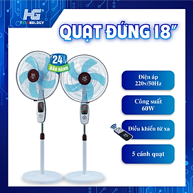 Quạt đứng 18 inch FD18_9RHGVN - Hàng chính hãng HG