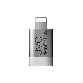 Horicreate Mini Portable 5S Instant UVC Sterilization Mobile Phone Sterilizer Disinfection Machine for Android Type-C Interface-Silver