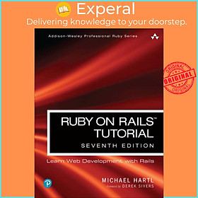 Sách - Ruby on Rails Tutorial - Learn Web Development with Rails by Michael Hartl (UK edition, paperback)