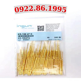 GiáTốt Đầu Dò Thép Ingun Anh Nguyên Bản Của Đức KS-100 Đầu Dò Đầu Dò 47G new