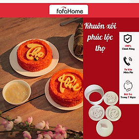 Mua Khuôn Xôi Phúc Lộc Thọ Nhựa 5 Chi Tiết  Khuôn Xôi Thạch Rau Câu Hình Cá Chép Nhôm Hoạ Tiết Sắc Nét Cao Cấp Chịu Lực Tốt