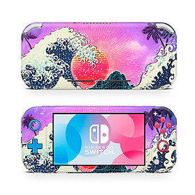 Mua Skin decal dán Nintendo Switch Lite mẫu Sóng Nhật chiều hoàng hôn (dễ dán  đã cắt sẵn)
