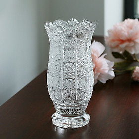 Mua Bình Cắm hoa Pha lê mài Bohemia Tiệp Khắc