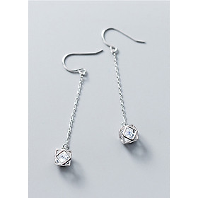 Bông Tai Nữ | Bông Tai Nữ Bạc S925 Thời Trang B2438 - Bảo Ngọc Jewelry