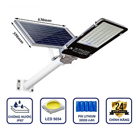 Mua Đèn đường năng lượng mặt trời Vạn Năng 300W ( hạt led to gương cầu )