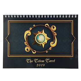 Lịch Bàn 2019 Angia Art - The Totem Tarot