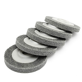 Mua Bộ 5 Miếng Trà Nhám Đánh Bóng 4 inch 100mm Xám Sợi Rối