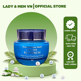 Kem dưỡng Tenamyd Platinum Acne Care Clarifying Cream 60g dành cho da mụn