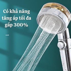 Mua Vòi sen tăng áp điều chỉnh xoay 360 độ có nút khóa