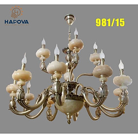 Đèn chùm cổ điển HAPOVA POUSE 981/15