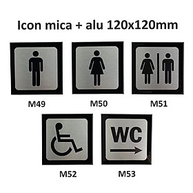 Mua Icon mica + alu M49 / M50 / M51 / M52 / M53 120x120mm