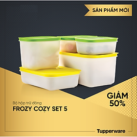 Mua Bộ trữ đông thế hệ II Frozy Cozy Tupperware (set 5 hộp) - Mẫu mới