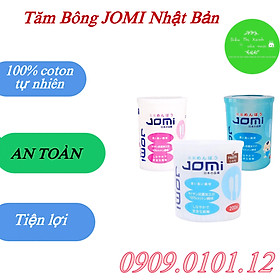 Tăm bông kháng khuẩn Jomi nhật bản chính hãng, bông tăm cho bé