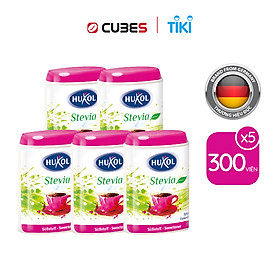 Combo Đường Ăn Kiêng Sweetener Huxol Cỏ Ngọt Stevia 300 viên