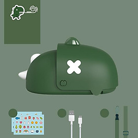 Quạt Làm Mát Xiaomi Bcase Đeo Cổ Mini Có Thể Điều Chỉnh 3 Chế Độ Hàng nhập khẩu - Green