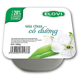 Mua Thùng 48 hộp sữa chua Elovi 70gr có đường date mới