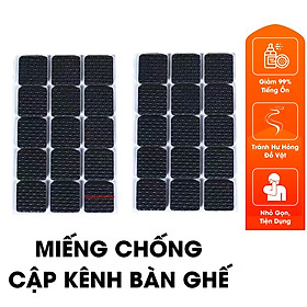 Mua Bộ 30 Miếng Lót Chân Ghế  Bàn  Giường  Tủ Hình Vuông