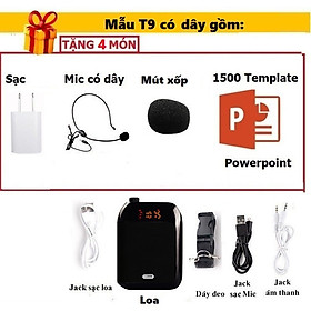 Mua Loa trợ giảng Aporo T9 FM không dây mẫu micro mới nhất có thể điều chỉnh âm lượng