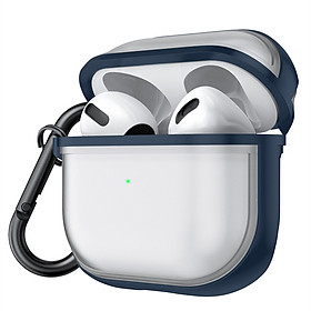 Bao Case PC Trong Suốt Viền Color cho AirPods 3 - Hàng Chính Hãng