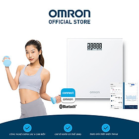 Cân Điện Tử Chỉ Số BMI OMRON HN-300T2 - Kết Nối Điện Thoại - Thương Hiệu Nhật Bản
