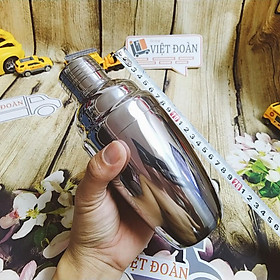 Mua Bình lắc Shaker INOX pha chế Cocktail cà phê trà sữa  nước trái cây. Dụng cụ định lượng 500ml  700ml