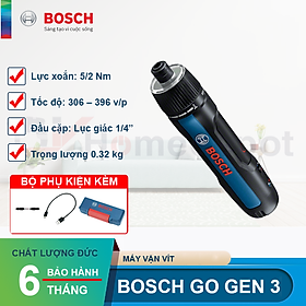 Hình ảnh Máy vặn vít dùng pin Bosch Go Gen 3 MỚI ( SOLO )